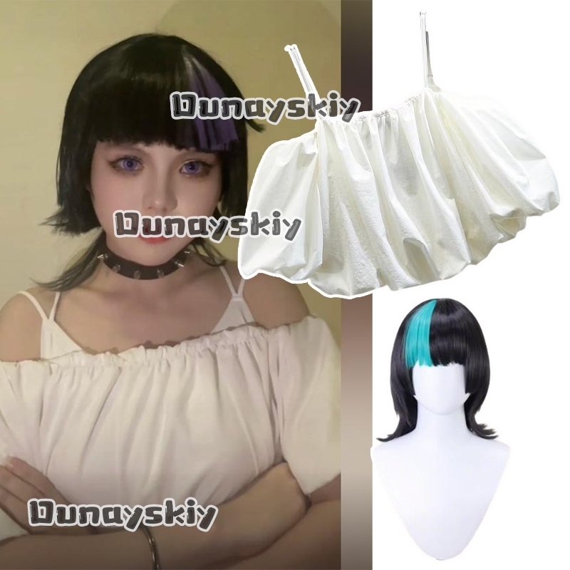 Pleated Skirt Women - aBc01Hoshi Kirara Roro Cosplay Kostuums Pruik