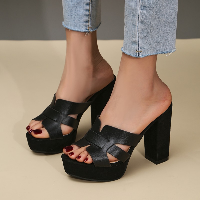 Women'S Fashion Summer 2025 - 2025 Zomer Nieuwe Stijl Damesschoenen Hoge