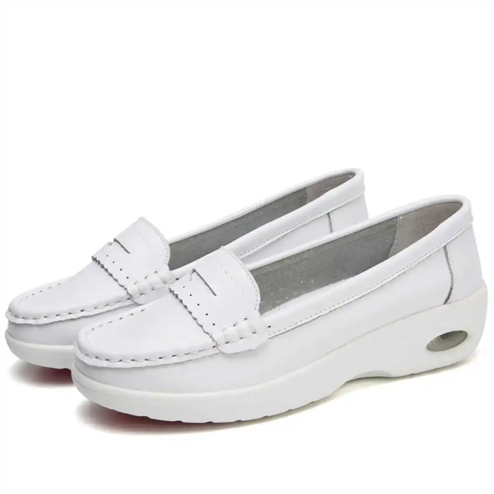 Dikke zool Slip-on witte train - Women'S Fashion From The 50S recensie en prijs