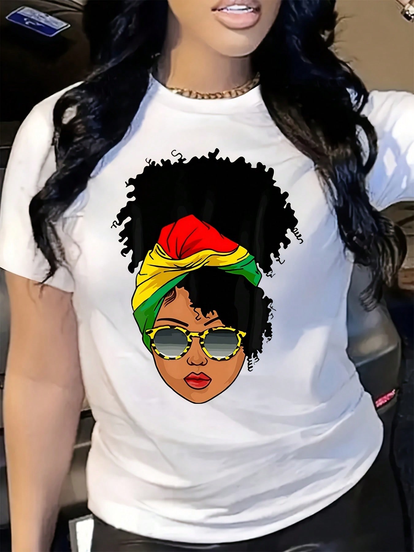 Dames Plus Size Casual T-shirt - Women Fashion Wear recensie en prijs