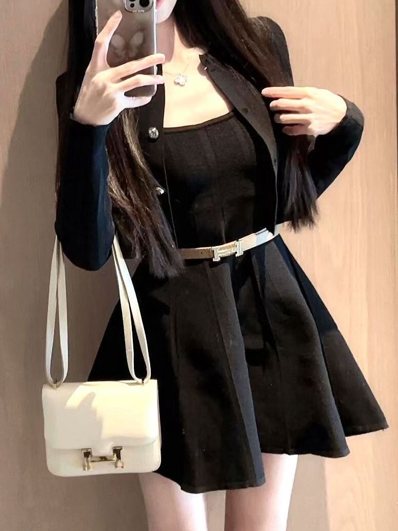   Gebreide wikkeljurk met A-li - Belted Shirt Dress recensie en prijs