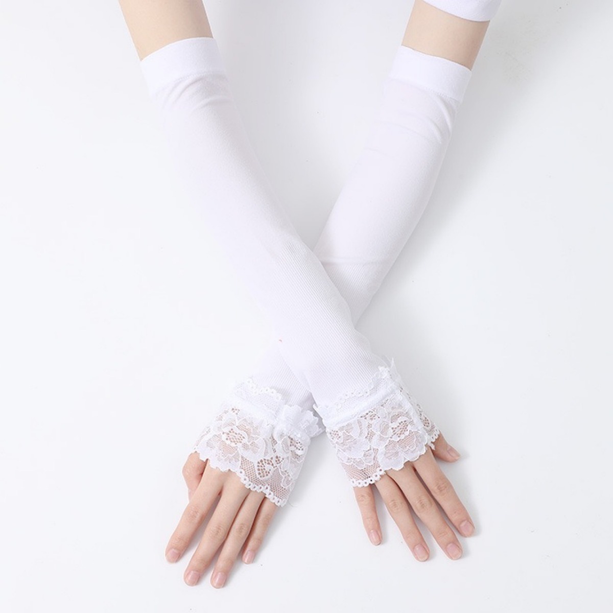 Vrouwen lange elastische arm m - Women'S Fashion Gloves recensie en prijs