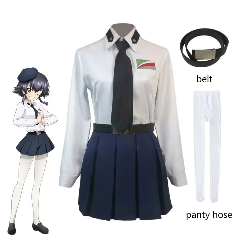 Anime MEISJES und PANZER Anzio - Pleated Skirt Women recensie en prijs