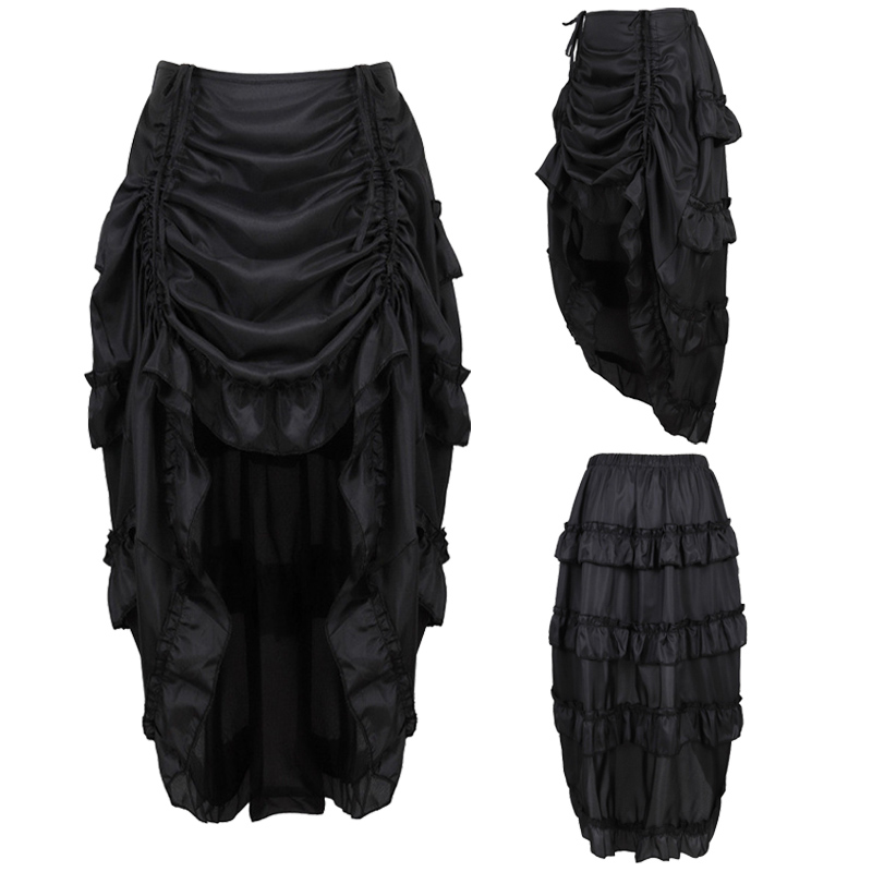 Steampunk Damesrokken Gothic O - Pleated Skirt Women recensie en prijs