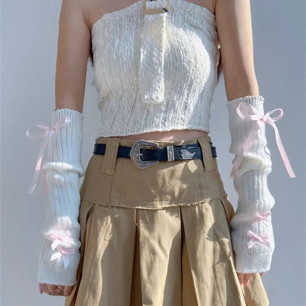 Streetwear elastische gebreide - Women'S Fashion Gloves recensie en prijs