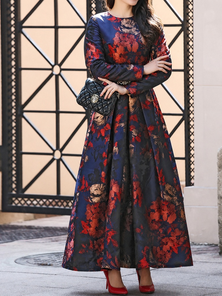 DEVCHATA Plus Size Dames Vinta - Maxi Dress Boho recensie en prijs