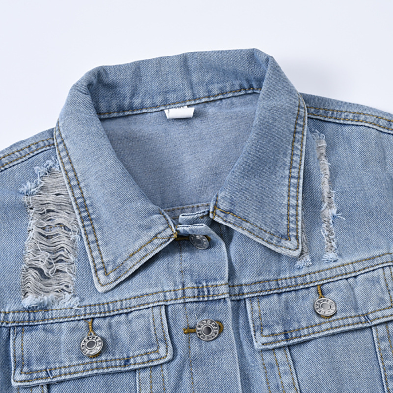 Lichtgekleurd kort denim jack  - Women'S Fashion Jackets Amazon recensie en prijs