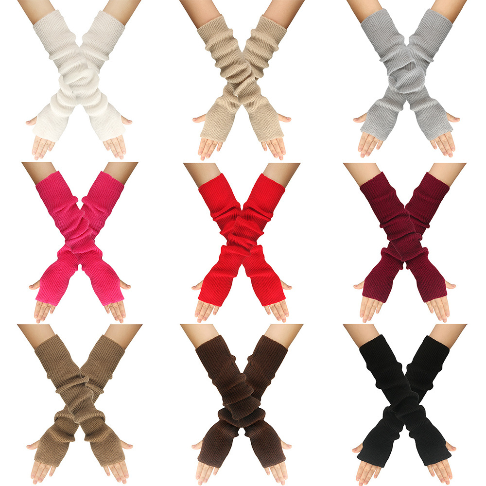 Herfst en winter gebreide hand - Women'S Fashion Gloves recensie en prijs