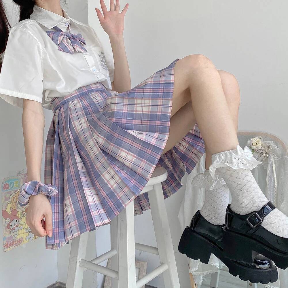 Vrouwen Jk Mini Rokken Japanse - Pleated Skirt Women recensie en prijs