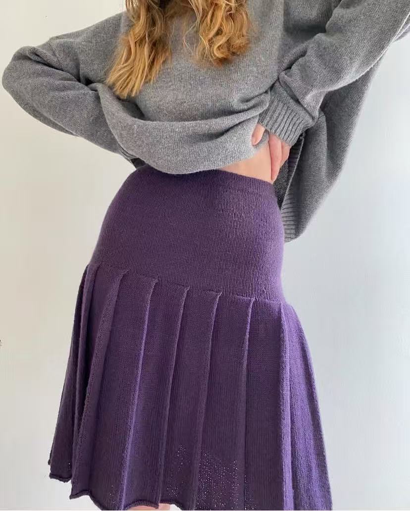 Hoge taille, slankende, veelzi - Pleated Skirt Women recensie en prijs