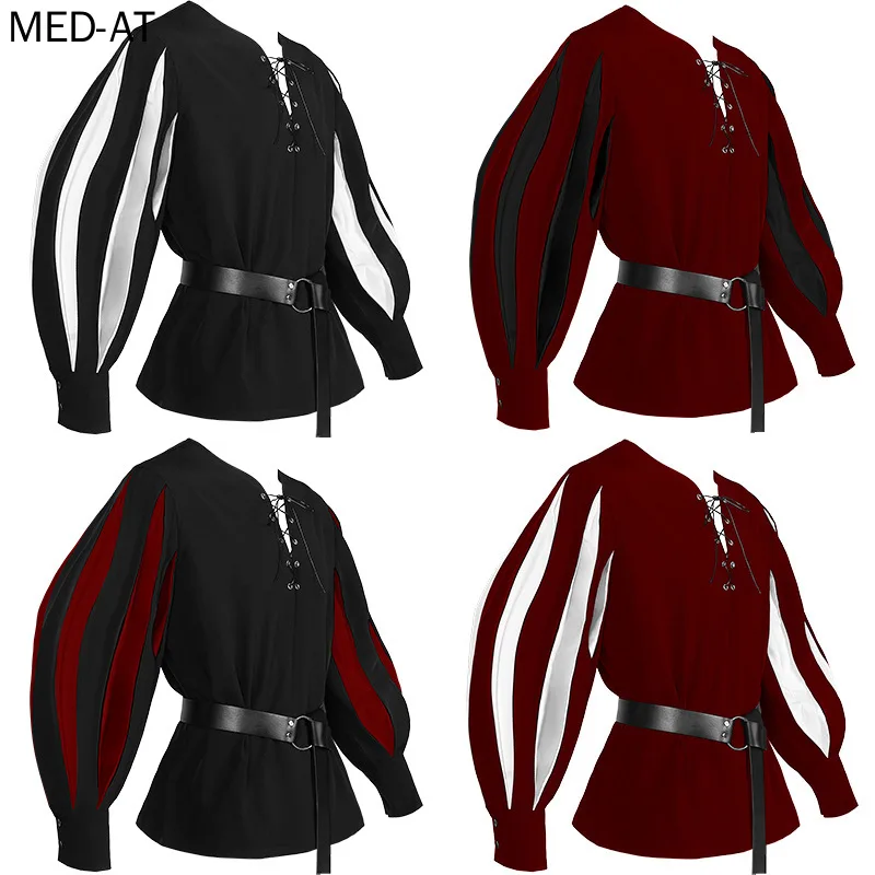Heren Middeleeuwse Cosplay Hal - Belted Shirt Dress recensie en prijs