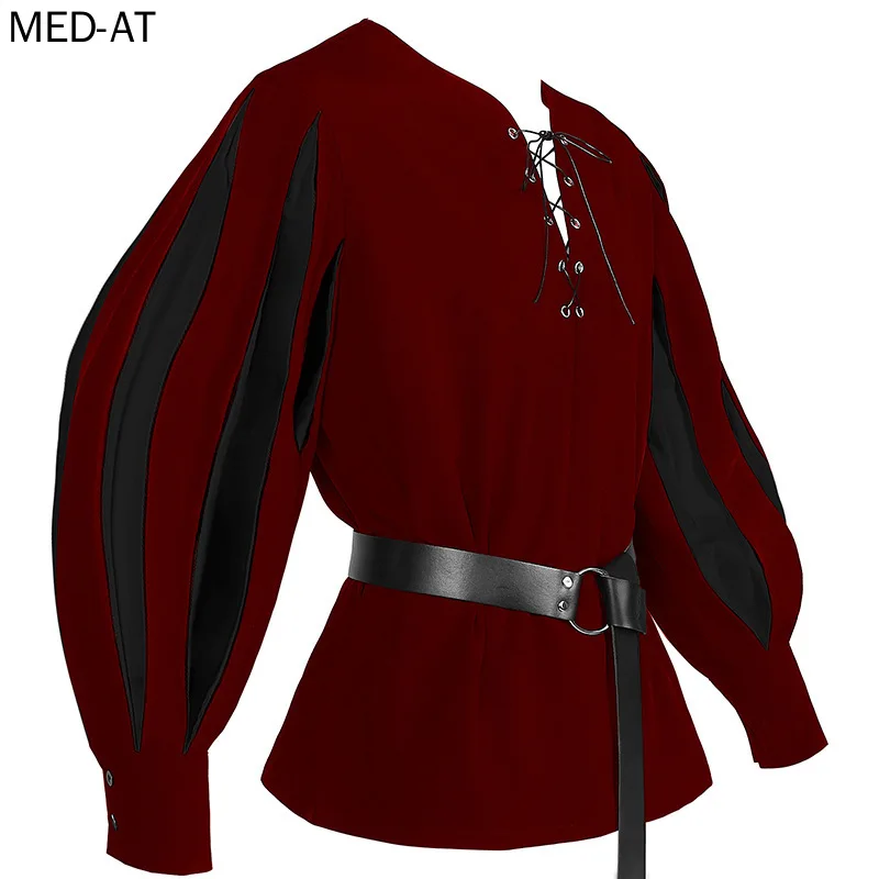 Heren Middeleeuwse Cosplay Hal - Belted Shirt Dress recensie en prijs
