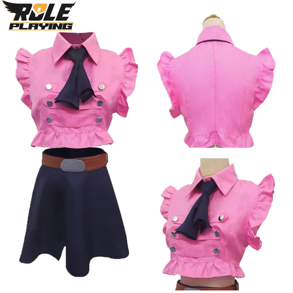 Elizabeth Liones Cosplay Kostu - Belted Shirt Dress recensie en prijs