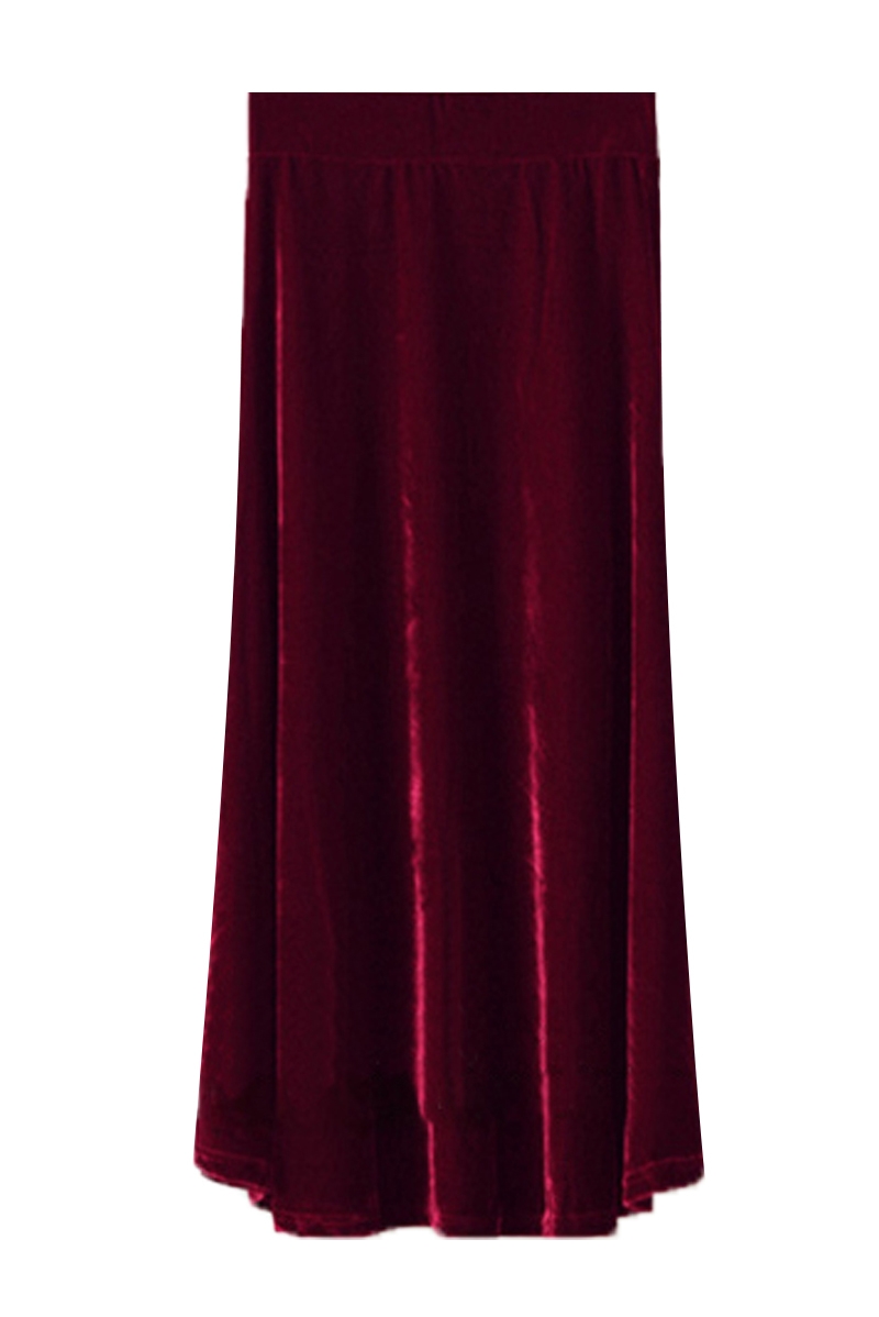TIYIHAILEY-Velour geplooide fl - Pleated Skirt Women recensie en prijs