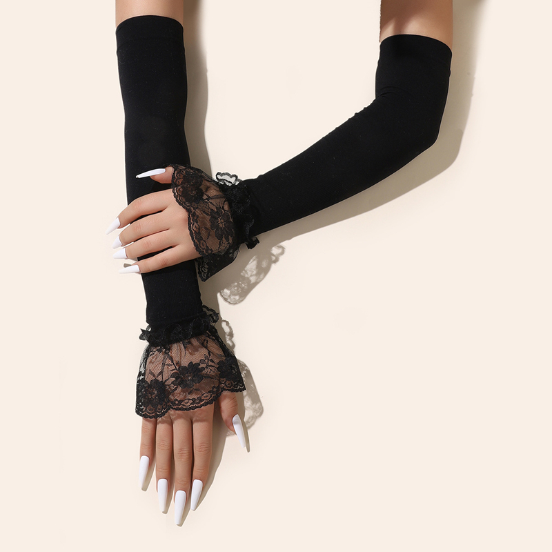 Mode lange kanten armmouwen zo - Women'S Fashion Gloves recensie en prijs