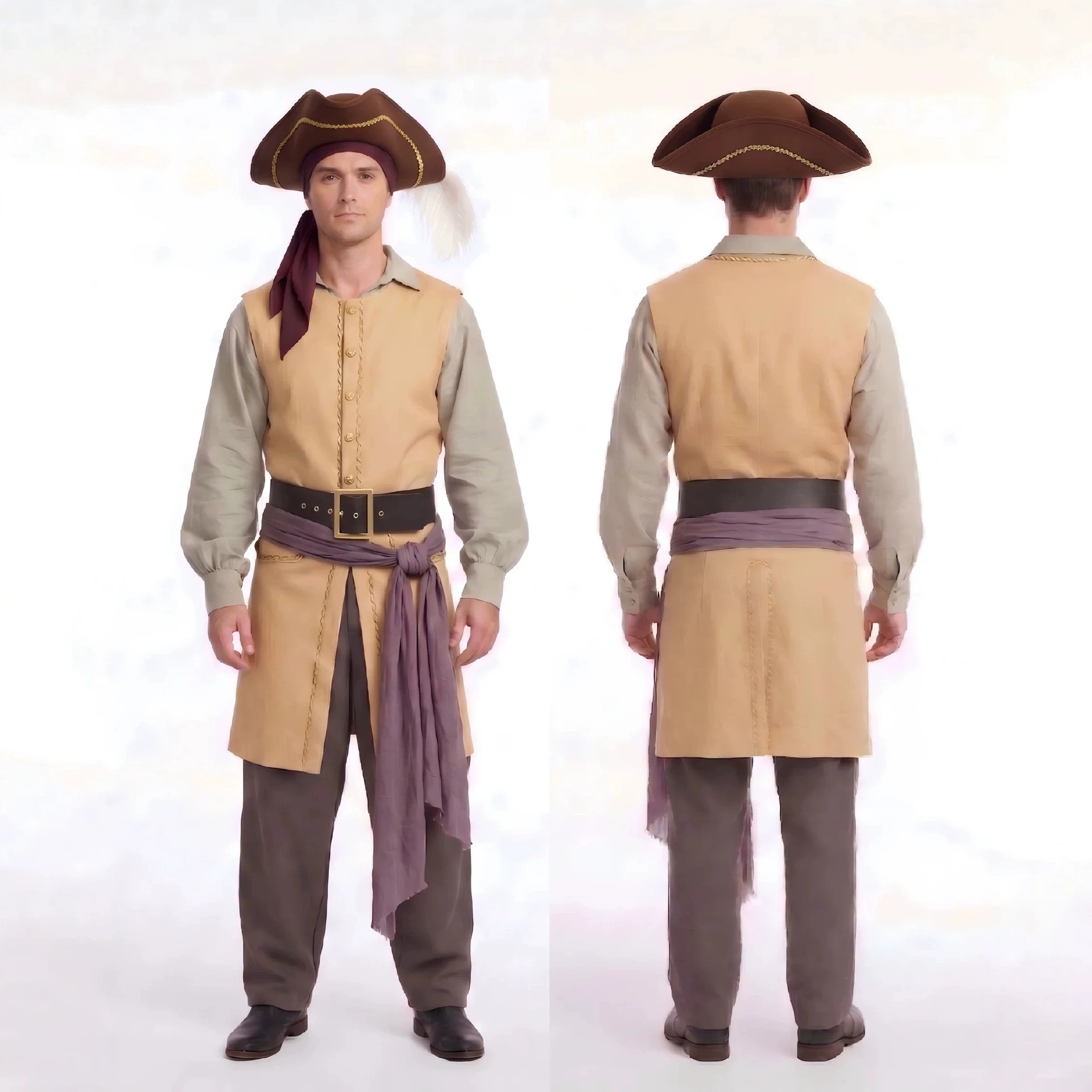 Film Backrooms Kapitein Clark  - Belted Shirt Dress recensie en prijs