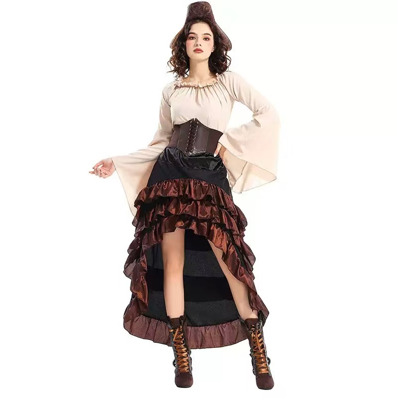 Film Backrooms Kapitein Clark  - Belted Shirt Dress recensie en prijs