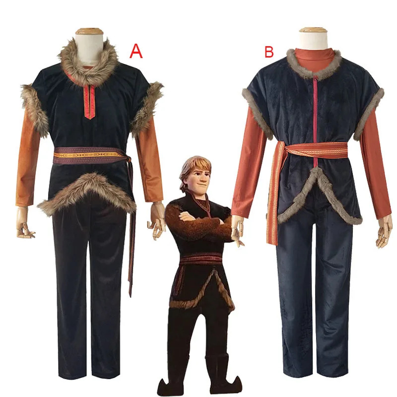 Frozen Cosplay Kostuums Kristo - Belted Shirt Dress recensie en prijs