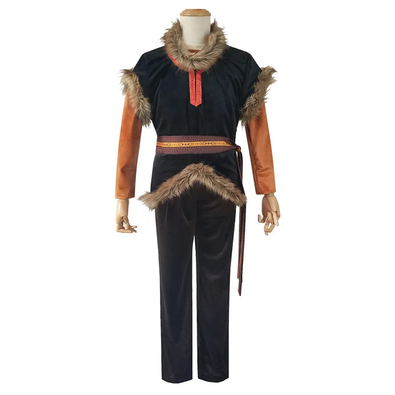 Frozen Cosplay Kostuums Kristo - Belted Shirt Dress recensie en prijs